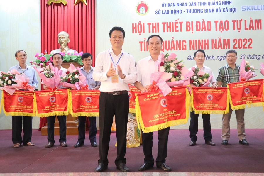 CIC đạt giải Nhất toàn đoàn tại Hội thi thiết bị đào tạo tự làm tỉnh Quảng Ninh năm 2022
